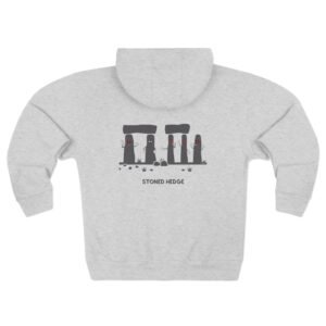 5422657393618248825_2048-1.jpeg This stoned hedge zip up hoodie features the grey rocks smoking joints.