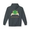 This how hybrids are made hoodie features two weed leaves laying in bed on top of each other with "How Hybrids Are Made" written below