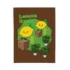 This Lemon Kush blanket features two weed leaves two lemons standing on boxes squirting lemon juice on weed plants like they are peeing on them. "Lemon Kush is written above the lemons with a green background.